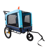 Outdoor Heavy Duty Foldable Utility Pet Stroller Dog Carriers Bicycle Trailer