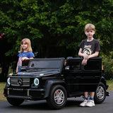 24V 200W Kids Mercedes-Benz Maybach 2-Seater Ride-On SUV with Air-Filled Rubber Tires, Music, Remote