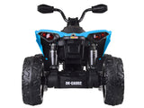Blue 24V Premium Edition Can-Am Renegade 4WD Ride-On Quad ATV for Kids