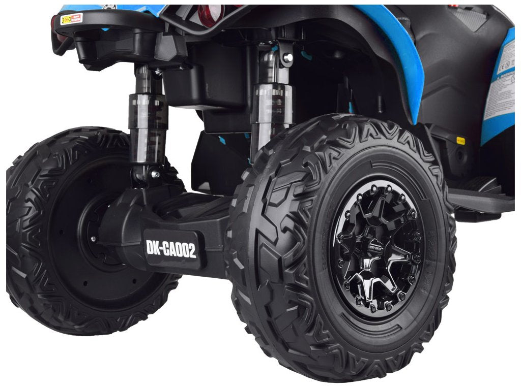 Blue 24V Premium Edition Can-Am Renegade 4WD Ride-On Quad ATV for Kids
