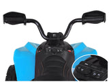 Blue 24V Premium Edition Can-Am Renegade 4WD Ride-On Quad ATV for Kids