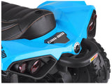 Blue 24V Premium Edition Can-Am Renegade 4WD Ride-On Quad ATV for Kids