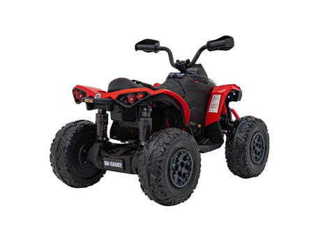 Red 24V Premium Edition Can-Am Renegade 4WD Ride-On Quad ATV for Kids