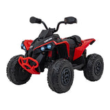 Red 24V Premium Edition Can-Am Renegade 4WD Ride-On Quad ATV for Kids