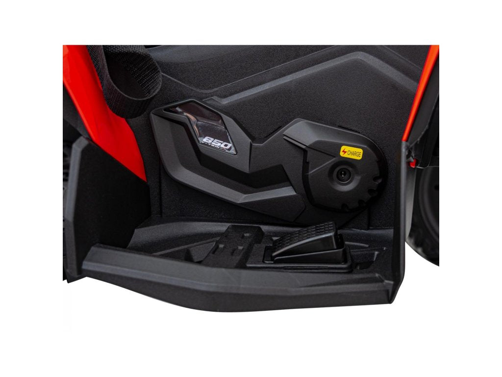 Red 24V Premium Edition Can-Am Renegade 4WD Ride-On Quad ATV for Kids