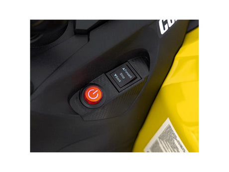 Yellow 24V Premium Edition Can-Am Renegade 4WD Ride-On Quad ATV for Kids