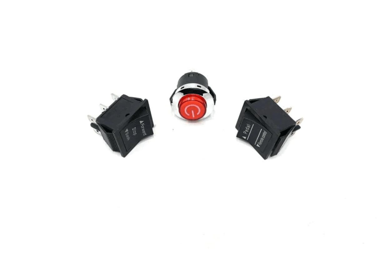 Set of Switches for 24v Challenger Go Kart