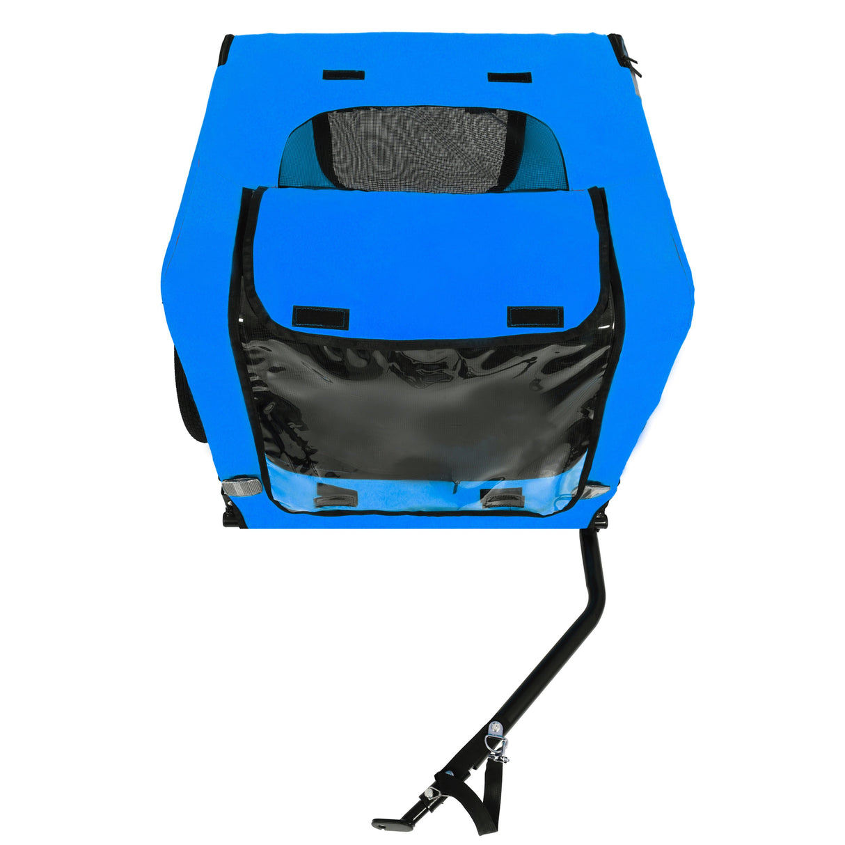 Pet Bike Trailer Dog Cart for Bicycle,Suitable for Small and Medium Pets, Easy Folding Cart Frame, Quick Release Wheel, Non-Slip Floor, Internal Leash