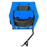 Pet Bike Trailer Dog Cart for Bicycle,Suitable for Small and Medium Pets, Easy Folding Cart Frame, Quick Release Wheel, Non-Slip Floor, Internal Leash