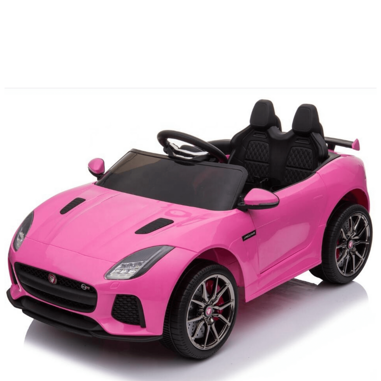 Pink 12V Official Jaguar F type Complete Edition Kids Ride on Car