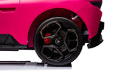 Experience Luxury: Pink XXL 24V /105W Maserati MC20 | Premium 2-Seater with RC, Leather Seats & Rubber Tires