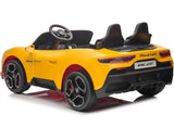 Experience Luxury: Yellow XXL 24V /105W Maserati MC20 | Premium 2-Seater with RC, Leather Seats & Rubber Tires