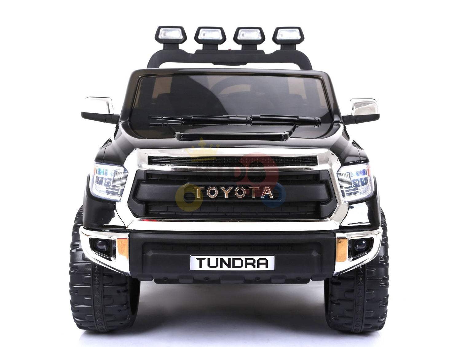 kidsvip 12v toyota tundra kids ride on car 2 seater black 13
