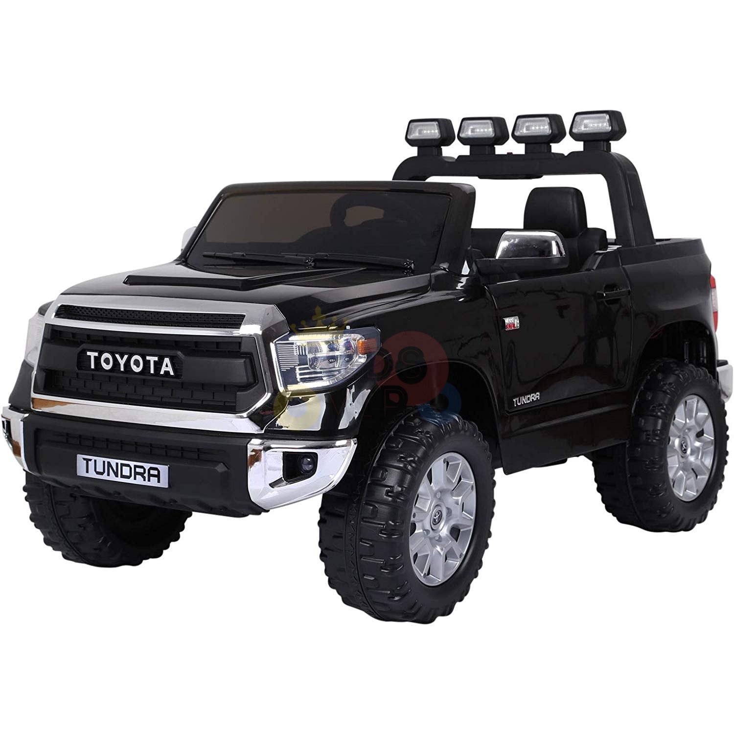kidsvip 12v toyota tundra kids ride on car 2 seater black 2