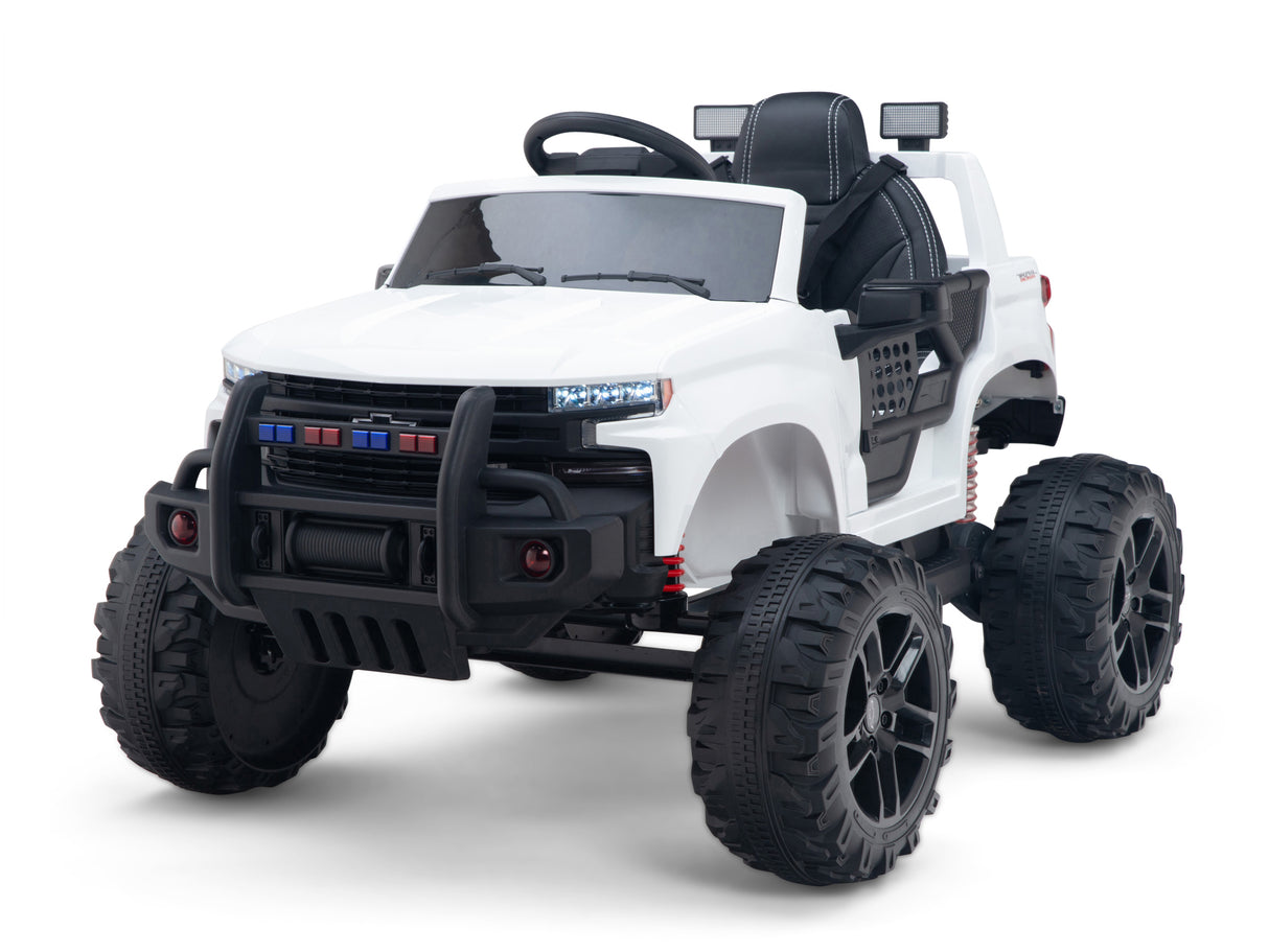 24V Lifted Chevrolet Silverado - Windshield