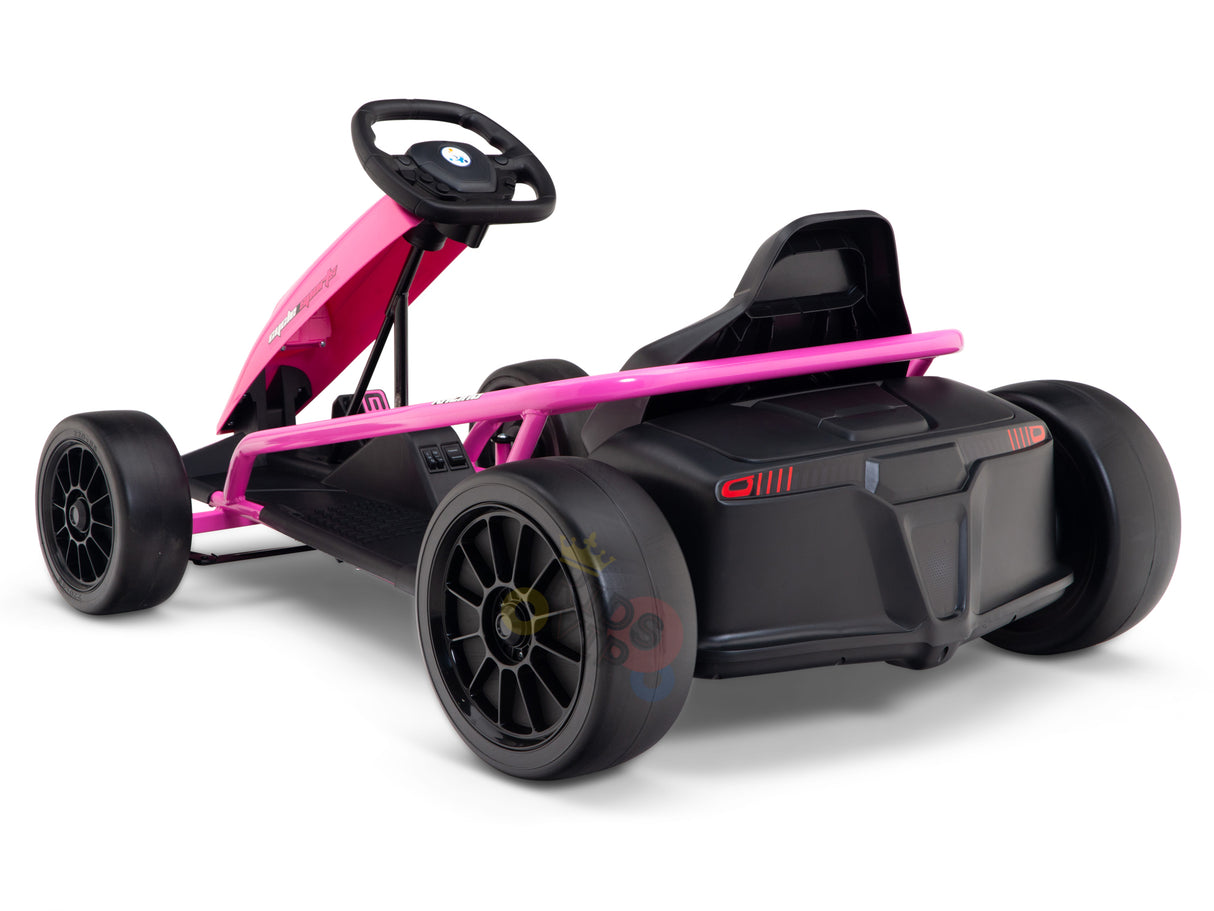 Pink 24V Sport Challenger Drifting Go Kart