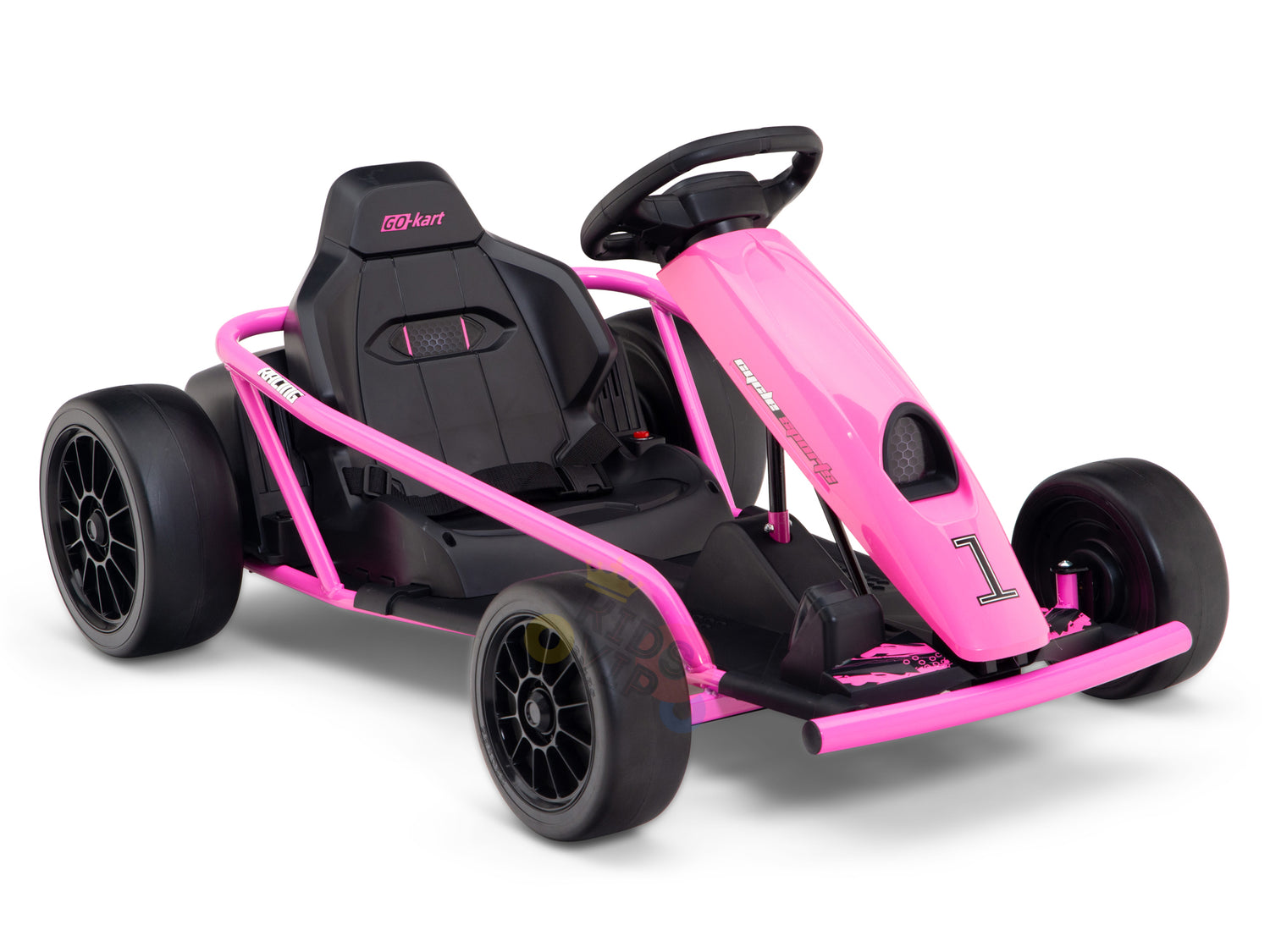 Pink 24V Sport Challenger Drifting Go Kart