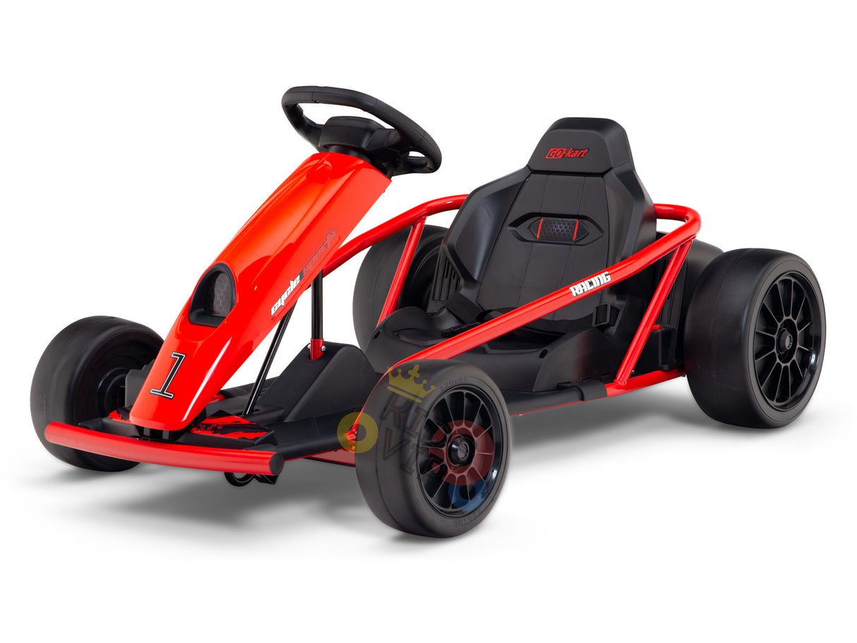 Red 24v Sport Challenger Drifting Go Kart