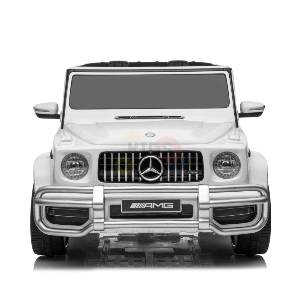 kidsvip 24v kids mercedes g63 white 12