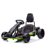 Green 24V Speedster Big Kids Powerful Drifting Go-Kart