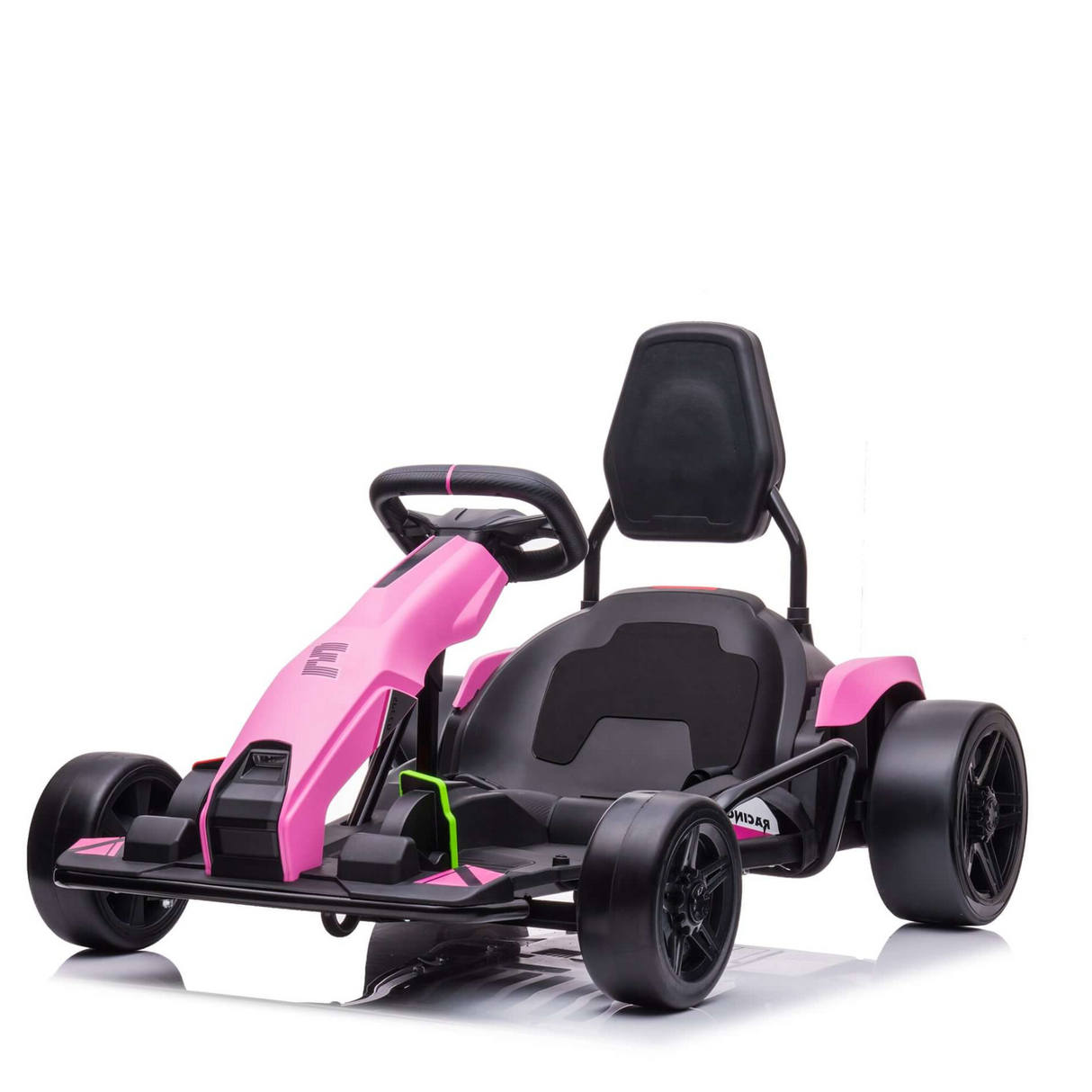 Pink 24V Speedster Big Kids Powerful Drifting Go-Kart