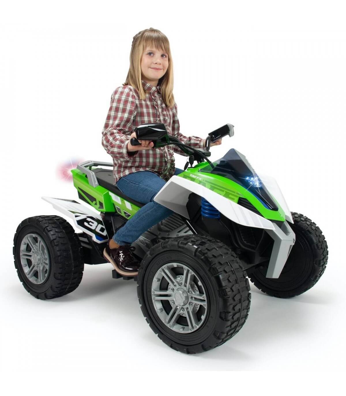 INJUSA 24V Rage Edition Ride On Quad/ATV for Kids