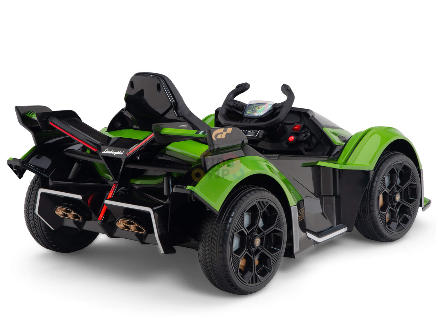 Green 12V Official Lamborghini Vision GT Kids Ride on car