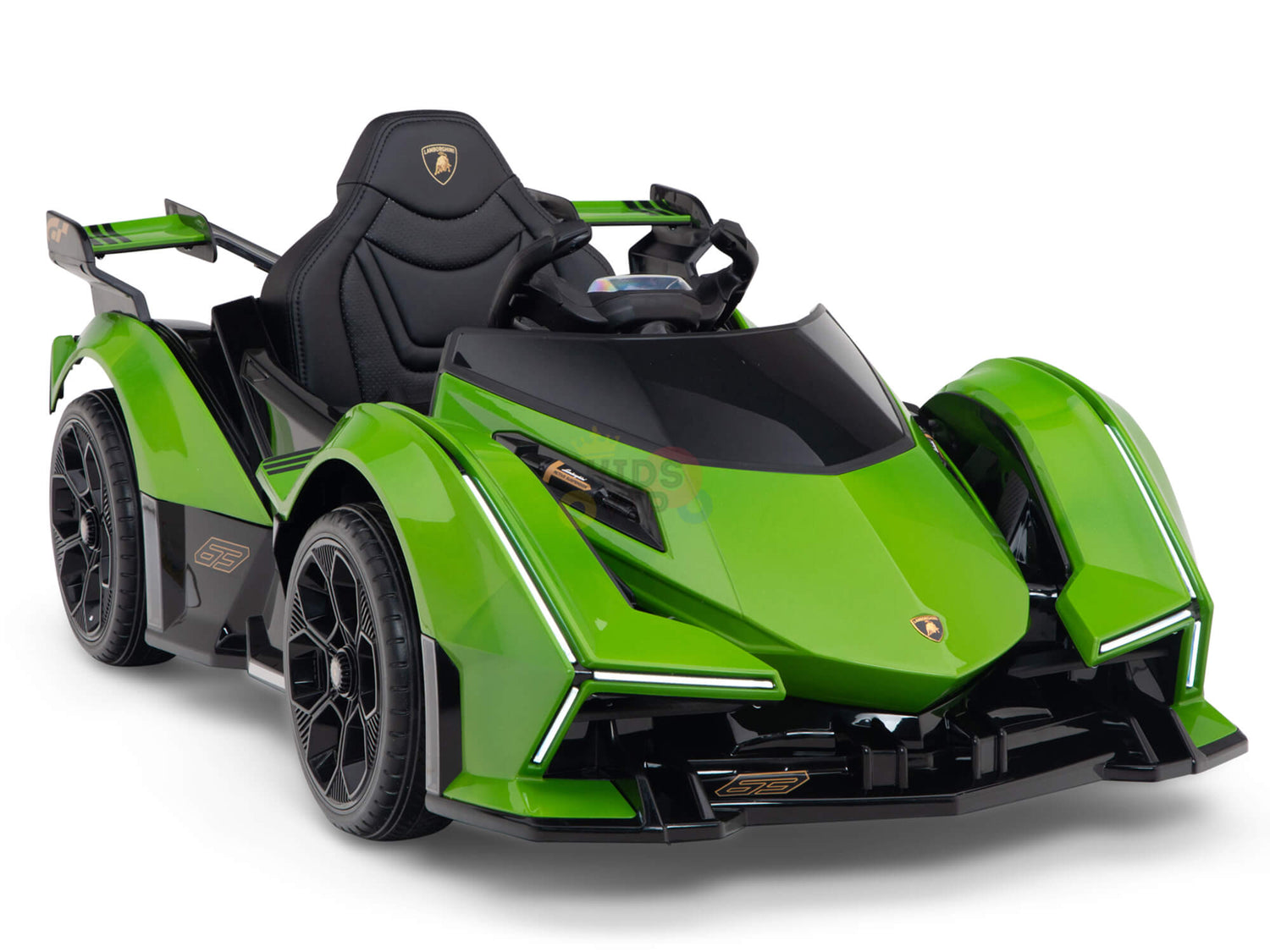 Green 12V Official Lamborghini Vision GT Kids Ride on car