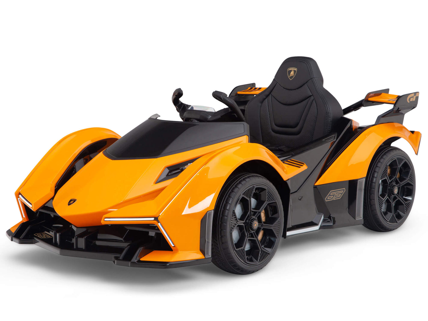 Orange 12V Official Lamborghini Vision GT Kids Ride on car
