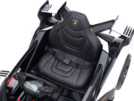 White 12V Official Lamborghini Vision GT Kids Ride on car