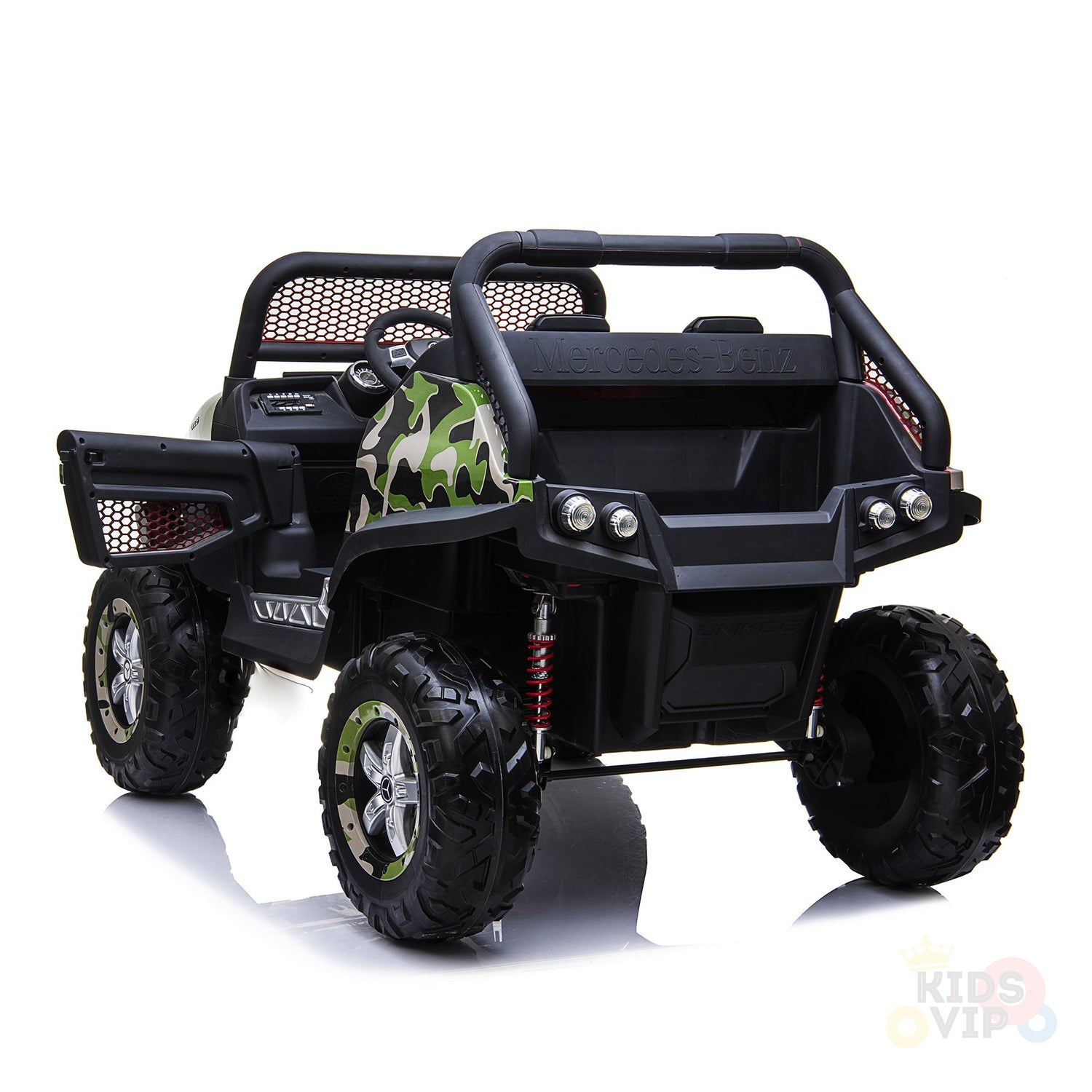 kidsvip mercedes unimog 24v ride on truck kids and toddlers army 10