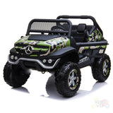 kidsvip mercedes unimog 24v ride on truck kids and toddlers army 9
