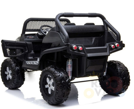 kidsvip mercedes unimog 24v ride on truck kids and toddlers black 15