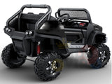 kidsvip mercedes unimog 24v ride on truck kids and toddlers black 29
