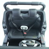 kidsvip mercedes unimog 24v ride on truck kids and toddlers black 32