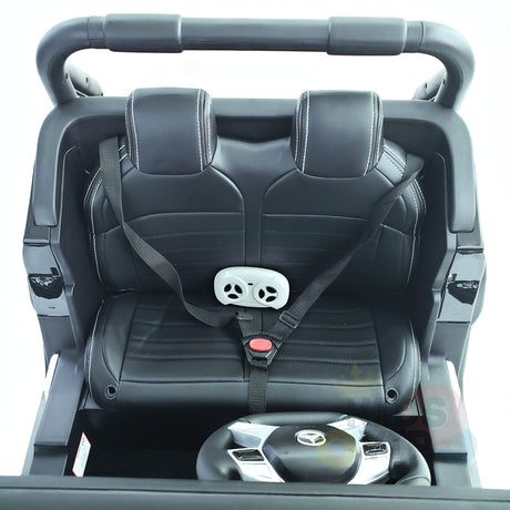 kidsvip mercedes unimog 24v ride on truck kids and toddlers black 32