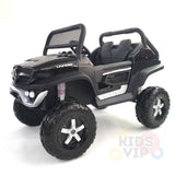 kidsvip mercedes unimog 24v ride on truck kids and toddlers black 36