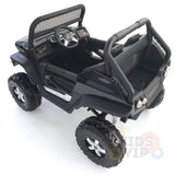 kidsvip mercedes unimog 24v ride on truck kids and toddlers black 37
