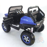 kidsvip mercedes unimog 24v ride on truck kids and toddlers blue 13