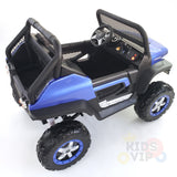 kidsvip mercedes unimog 24v ride on truck kids and toddlers blue 23