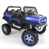 kidsvip mercedes unimog 24v ride on truck kids and toddlers blue 28