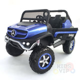 kidsvip mercedes unimog 24v ride on truck kids and toddlers blue 5