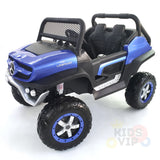 kidsvip mercedes unimog 24v ride on truck kids and toddlers blue 7