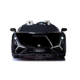 Black 24V Official LX Lamborghini Sian 2-Seat Ride On Car with RC