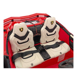 Red 24V Official LX Lamborghini Sian 2-Seat Ride On Car with RC