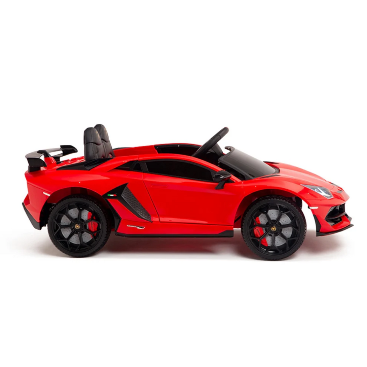 Red 12V Lamborghini SVJ Sport Kids Licensed 1 Seater Ride On Car Red 12V Lamborghini SVJ Sport Kids Licensed 1 Seater Ride On Car