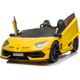 Yellow 24V Lamborghini SVJ Ultimate Drifting Car