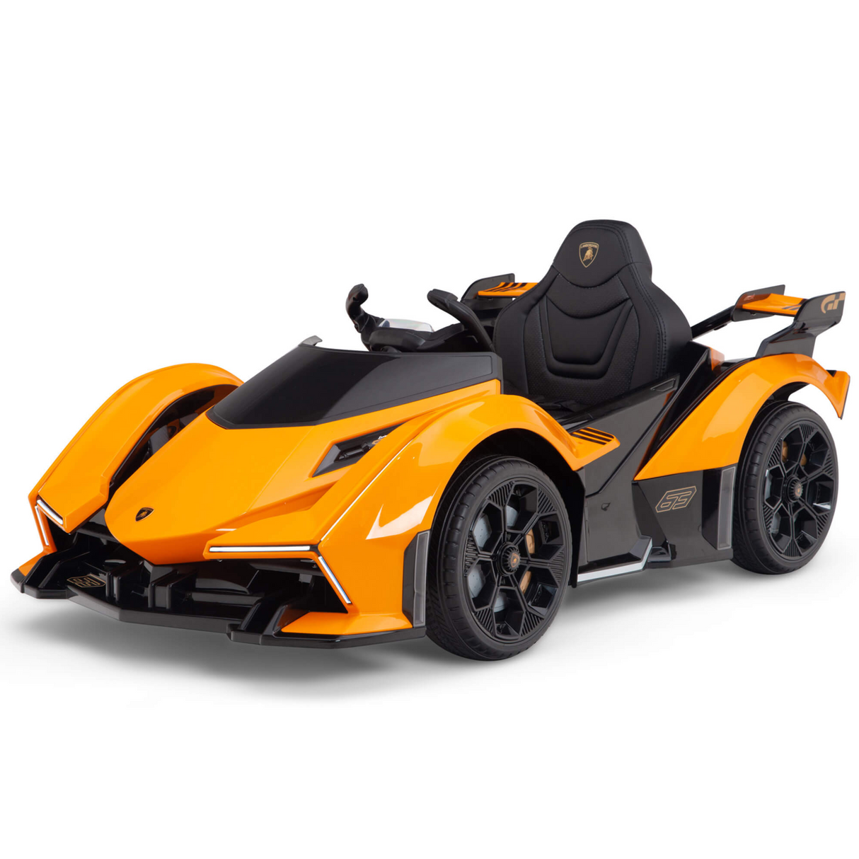 Orange 12V Official Lamborghini Vision GT Kids Ride on car