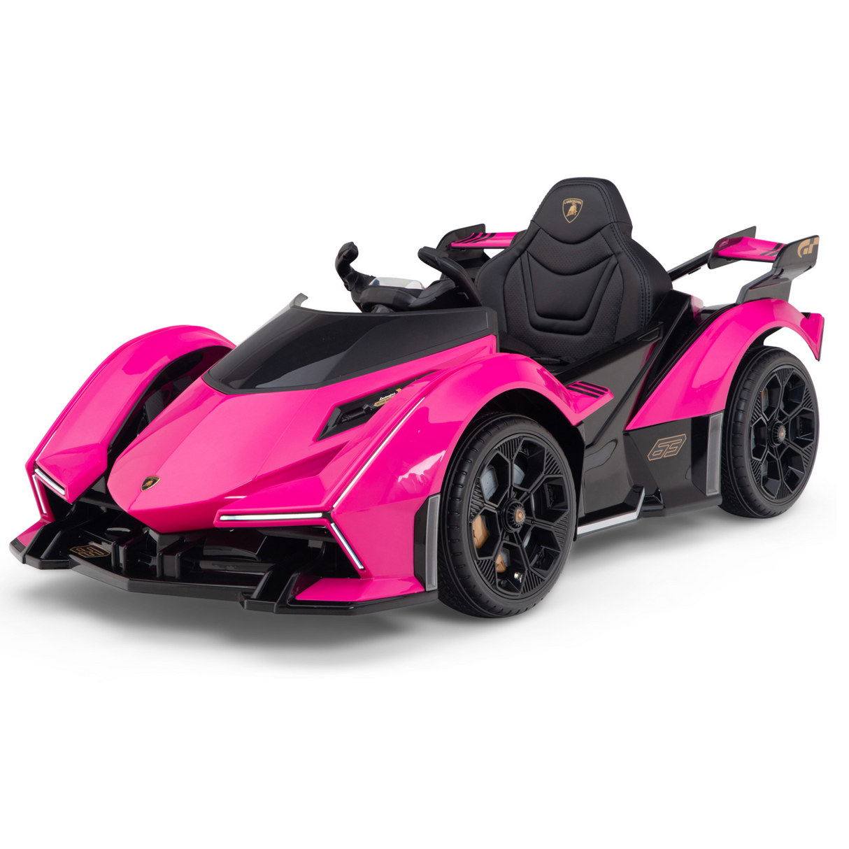 Pink 12V Official Lamborghini Vision GT Kids Ride on car