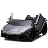 Grey 24V/180W Lamborghini SV Limited XXL Edition, Up to 10MPH!!!